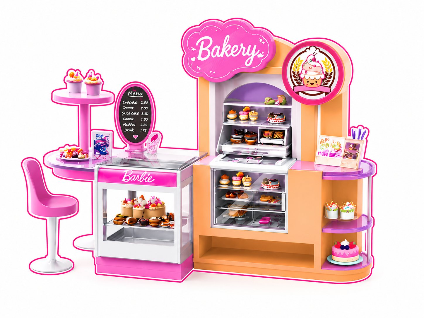 Mini Worlds & Maker Toys, Bakery playset, image 8