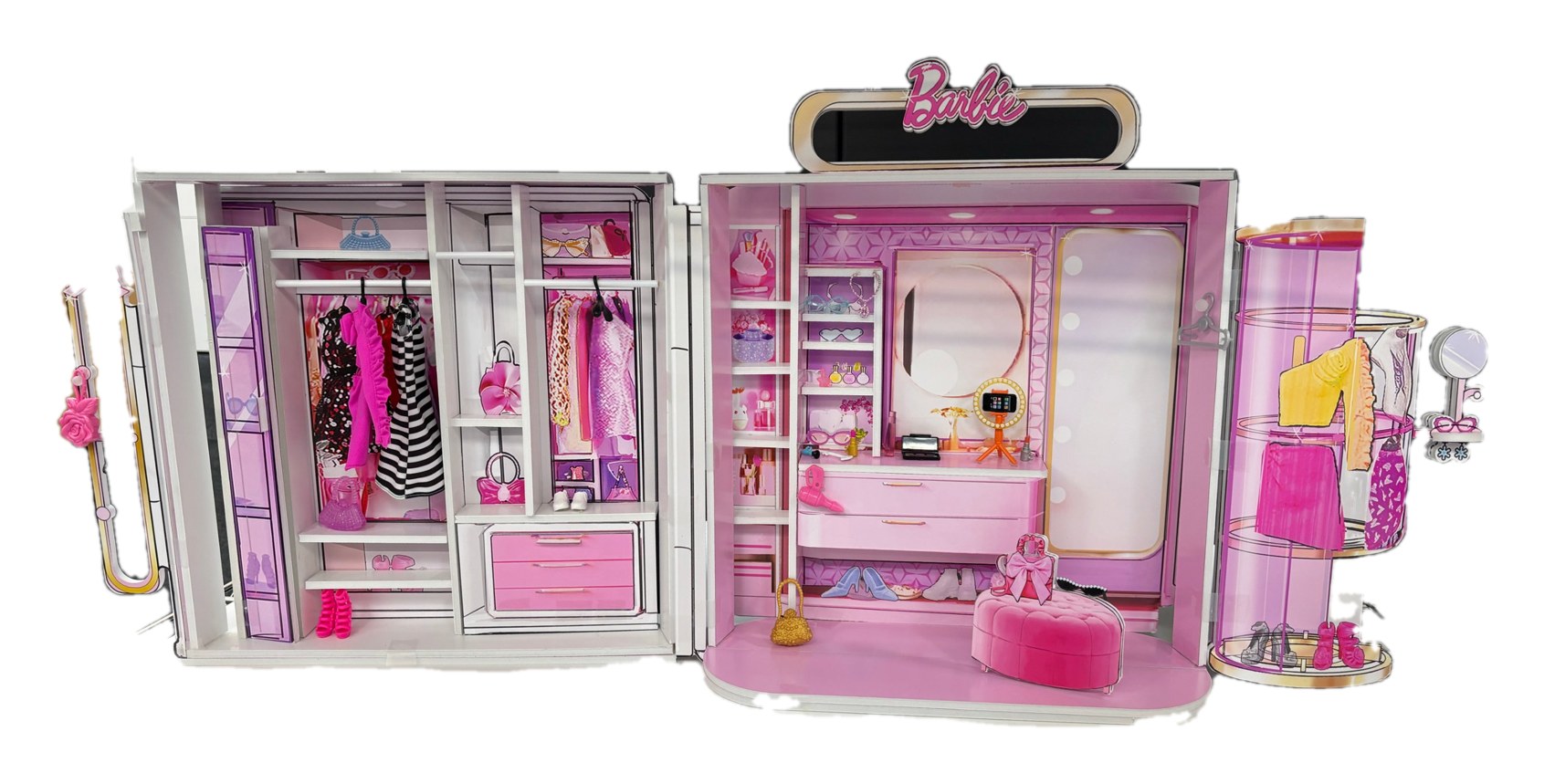 Barbie Deluxe Style Closet, Foam-core model, image 1