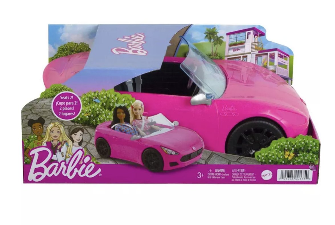 Campers & Vehicles, Barbie Convertible packaging, image 6