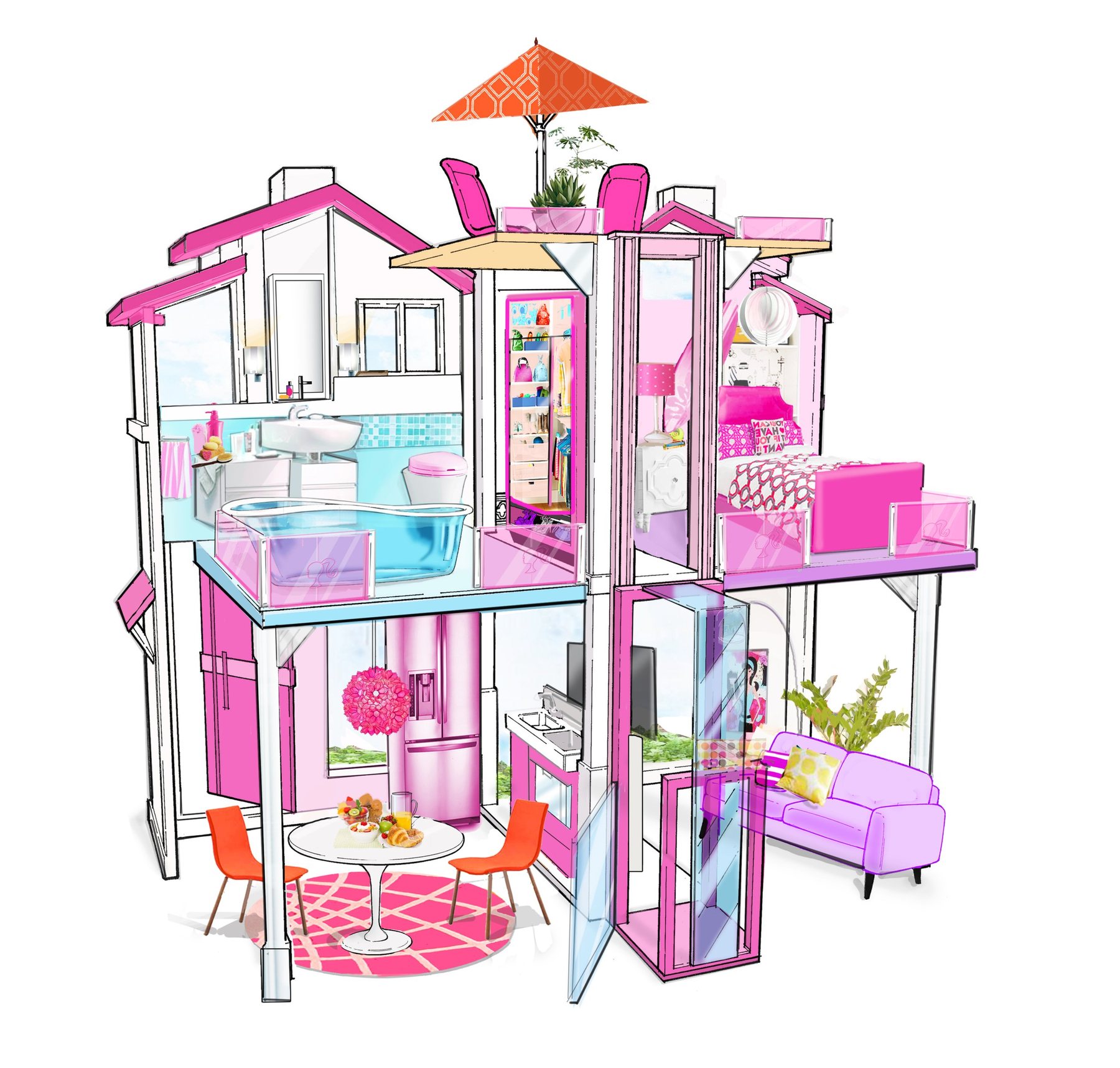Dreamhouse Generations, Dreamhouse concept rendering, image 4