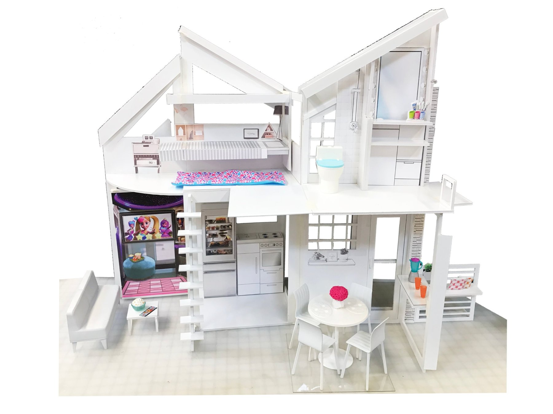 Malibu, Townhouses & Portable Houses, Malibu House foam-core model, image 3
